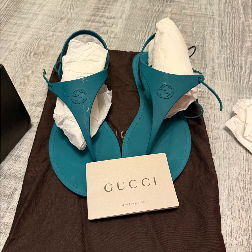 Gucci Women's Blue Sandals